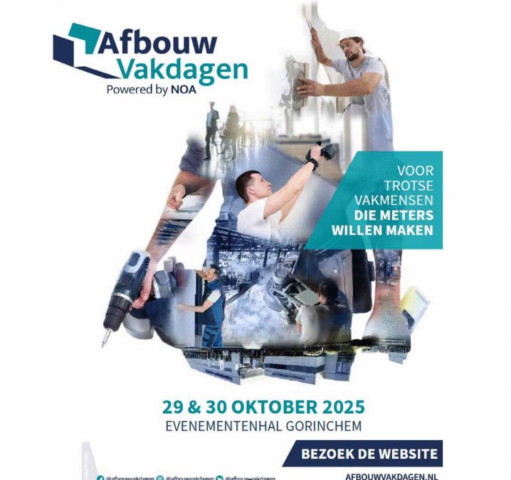 Afbouw Vakdagen 2025: Ontmoet de toekomst van de afbouwsector