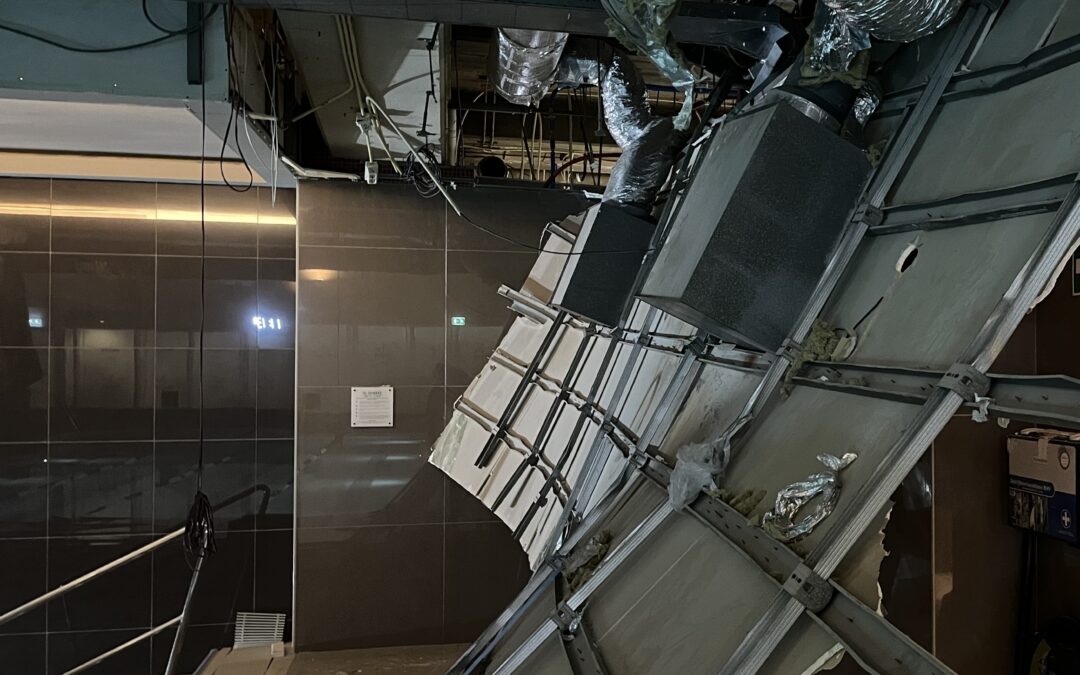 Plafondconstructie boven zwembad vraagt om extra aandacht voor corrosiewering